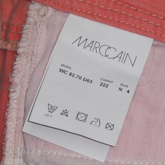 MARCCAIN Mid-Rise Women's Jeans  Size 4 Peach - Picture 10 of 10